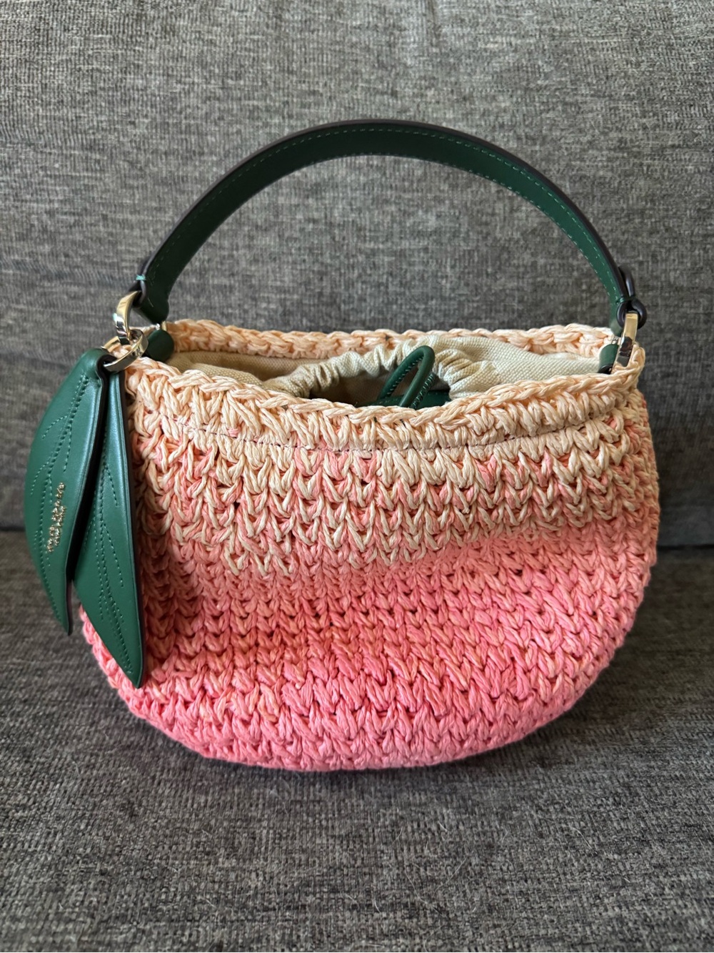 Kate Spade Bellini 3D peach bag